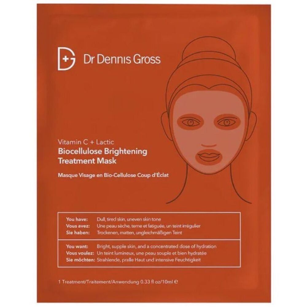 Dr. Dennis Gross Vitamin C Lactic Biocellulose Brightening Treatment Ma